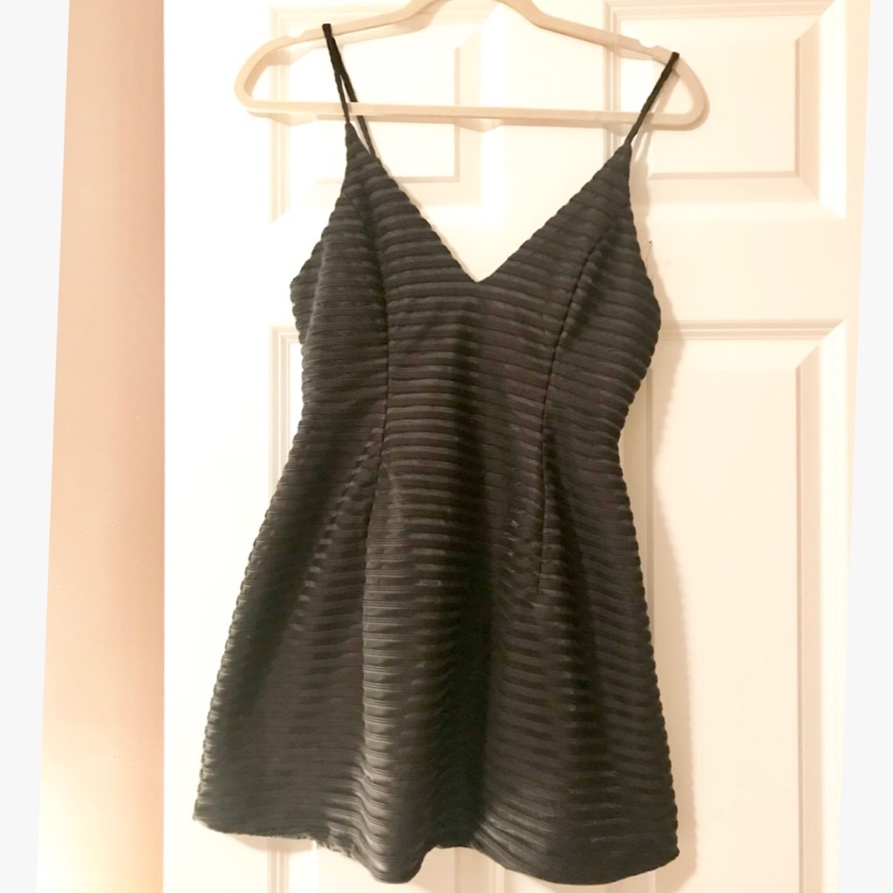 Black Mini Dress - Shareen Collections